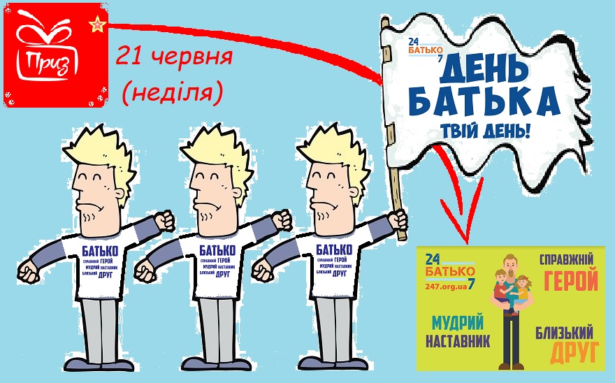 Акція до Дня Батька у вашому місті